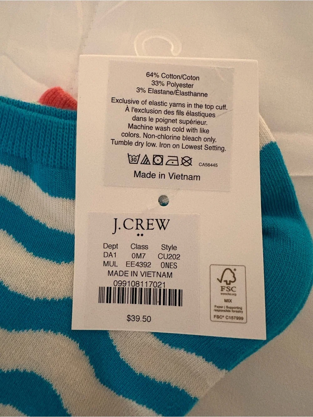 NWT J. Crew Ankle Socks (3 pack)